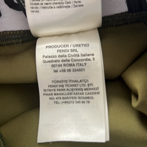 NWOT AUTH FENDI SHORTS US SIZE 2 - Picture 8 of 9